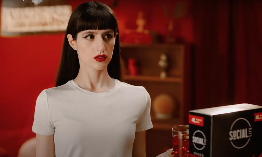 Social Lite Vodka Commercial